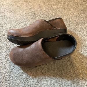 Sanita Brown Clogs size 39